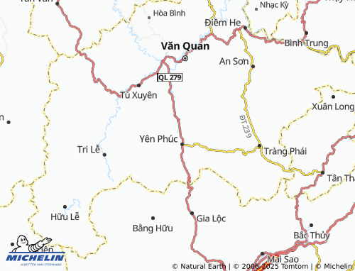 MICHELIN Bình Phúc map - ViaMichelin
