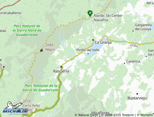 MICHELIN Alameda del Valle map - ViaMichelin