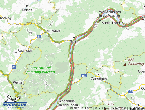 MICHELIN Sankt Johann im Mauerthale map - ViaMichelin