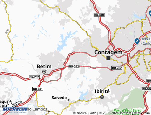 Mapa MICHELIN Parque das Acácias - ViaMichelin