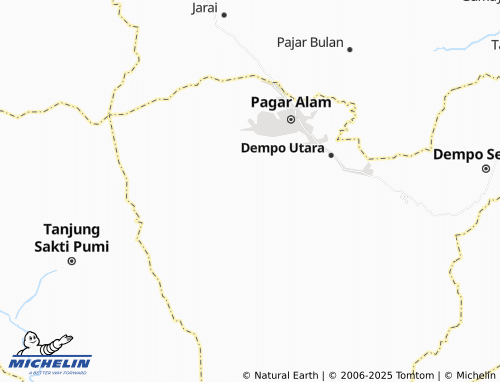 MICHELIN Muara Siban map - ViaMichelin