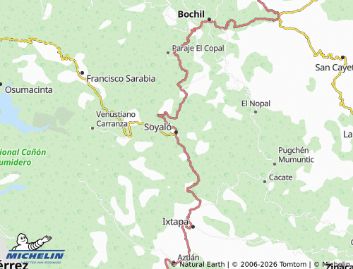 MICHELIN El Mango II map - ViaMichelin