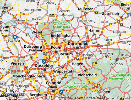 MICHELIN Bochum map - ViaMichelin