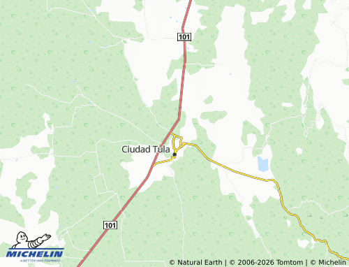 Mappa MICHELIN Hacienda Tula - ViaMichelin