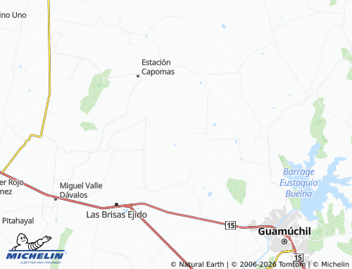 Mappa MICHELIN Veintisiete de Noviembre - ViaMichelin
