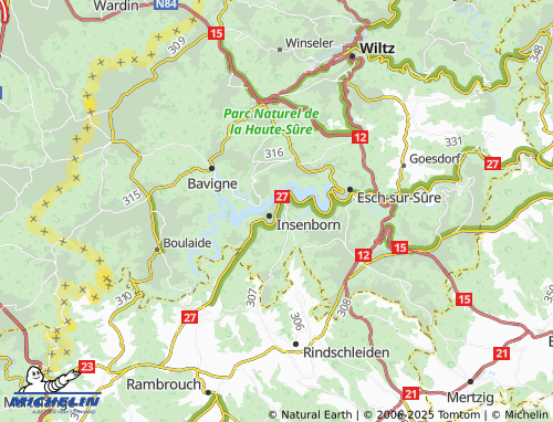Mappa MICHELIN Bonnal - ViaMichelin