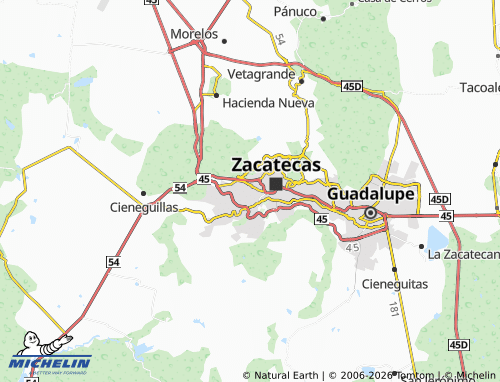 MICHELIN CNOP map - ViaMichelin