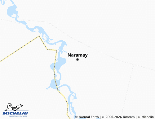 Mappa MICHELIN Naramay - ViaMichelin