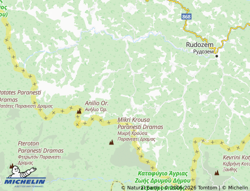 Mappa MICHELIN Elyovo - ViaMichelin