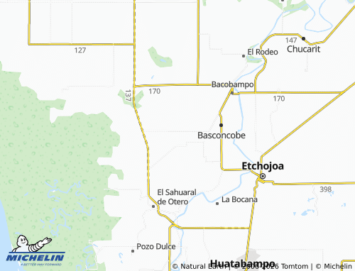 MICHELIN Las Mil Hectáreas map - ViaMichelin