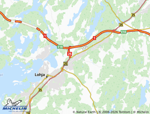 Mapa MICHELIN Ventelä - ViaMichelin