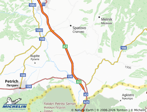 Mapa MICHELIN Novo Konomladi - ViaMichelin