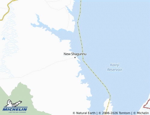 Mappa MICHELIN New Shagunnu - ViaMichelin