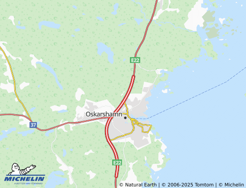 MICHELIN Kilen map - ViaMichelin