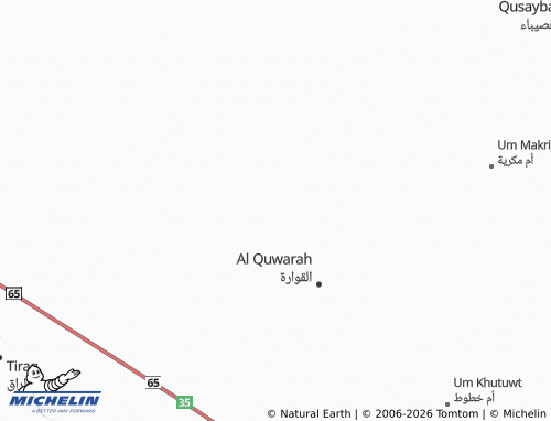 MICHELIN-Landkarte al-Rayyan - ViaMichelin