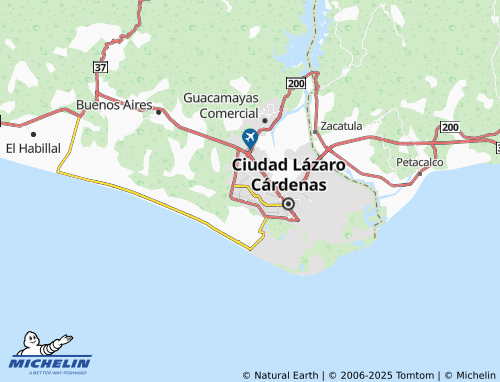 Mapa MICHELIN Lomas del Río, Unidad 512 Quinto Sector - ViaMichelin