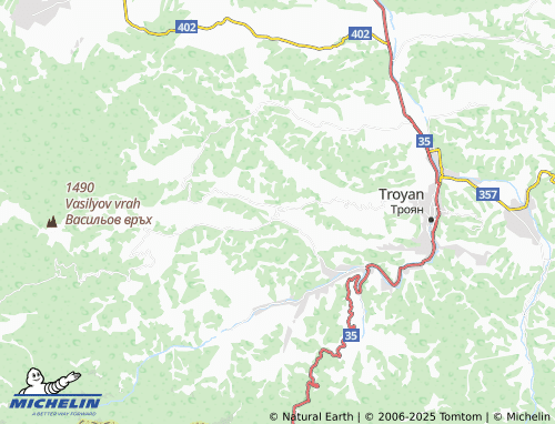 MICHELIN Terziysko map - ViaMichelin