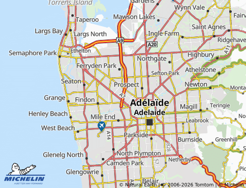 MICHELIN-Landkarte Croydon - ViaMichelin