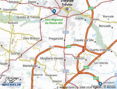 MICHELIN Sambughè map - ViaMichelin