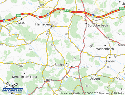Mappa MICHELIN Kaudorf - ViaMichelin