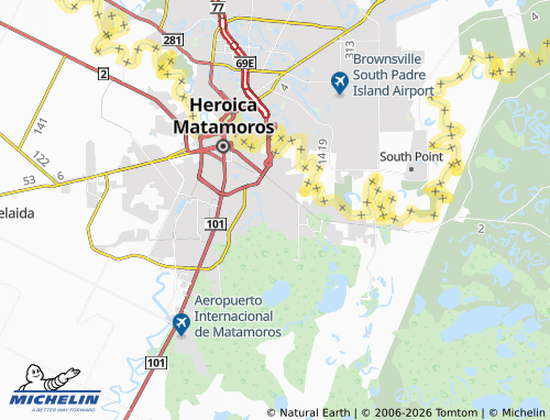 MICHELIN Las Cumbres map - ViaMichelin