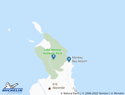 MICHELIN Mvunguti map - ViaMichelin