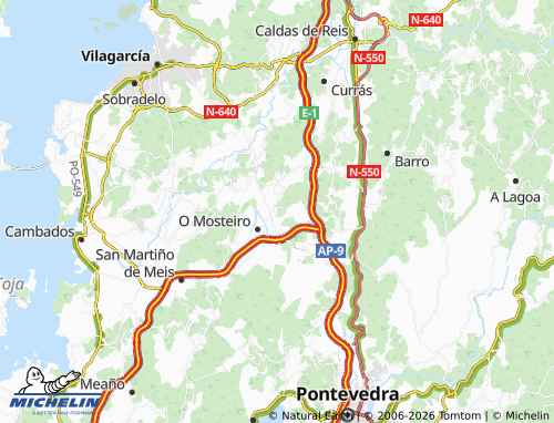 MICHELIN-Landkarte Rialdonio - ViaMichelin