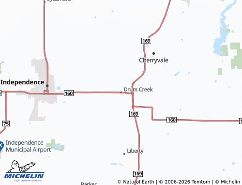 Mappa MICHELIN Drum Creek - ViaMichelin
