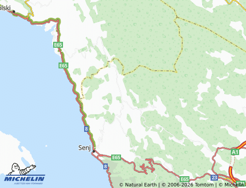Mapa MICHELIN Podbilo - ViaMichelin