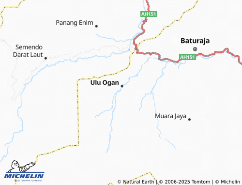 MICHELIN Sukajadi map - ViaMichelin