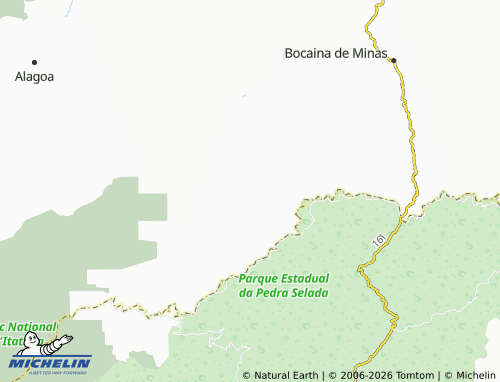MICHELIN Mirantão map - ViaMichelin