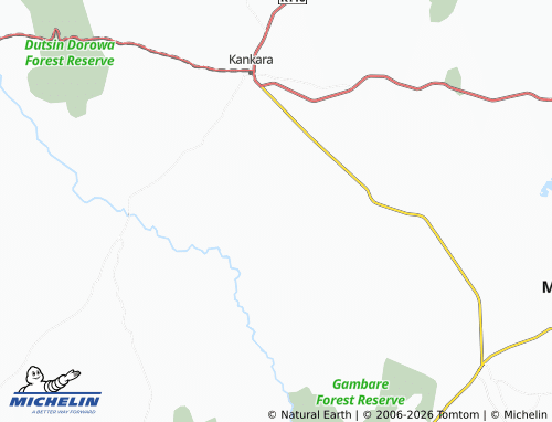 MICHELIN Zinari map - ViaMichelin