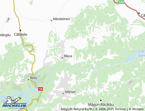 MICHELIN Dealu Mare map - ViaMichelin