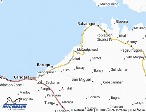 MICHELIN Duka map - ViaMichelin