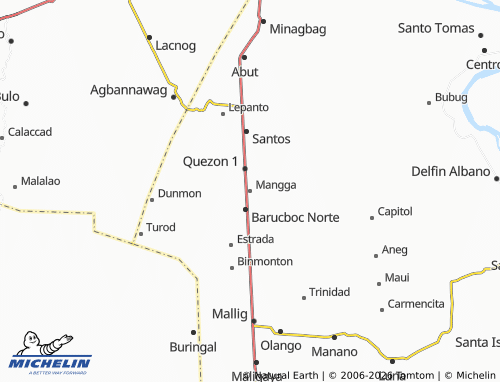 Mappa MICHELIN Mangga - ViaMichelin