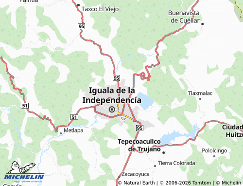 Mappa MICHELIN Nicolás Bravo - ViaMichelin