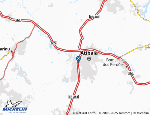 MICHELIN-Landkarte Caetetuba - ViaMichelin