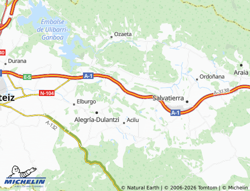 MICHELIN Arrieta map - ViaMichelin