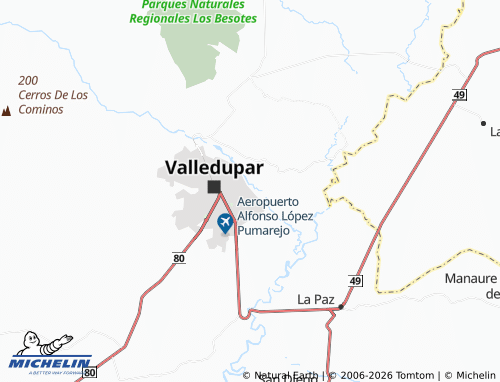 MICHELIN Villa Castro map - ViaMichelin