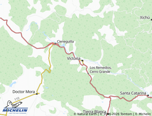 Mappa MICHELIN Paso Hondo - ViaMichelin