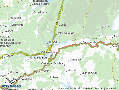 MICHELIN Faldrem map - ViaMichelin