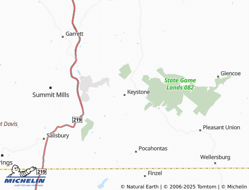MICHELIN Keystone map - ViaMichelin