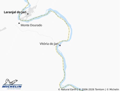 Mappa MICHELIN Vitória do Jari - ViaMichelin