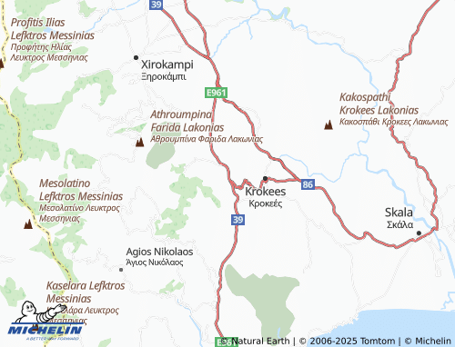 Mappa MICHELIN Chania - ViaMichelin