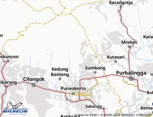 MICHELIN-Landkarte Kemutug Kidul - ViaMichelin