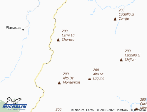 MICHELIN La Cristalina map - ViaMichelin