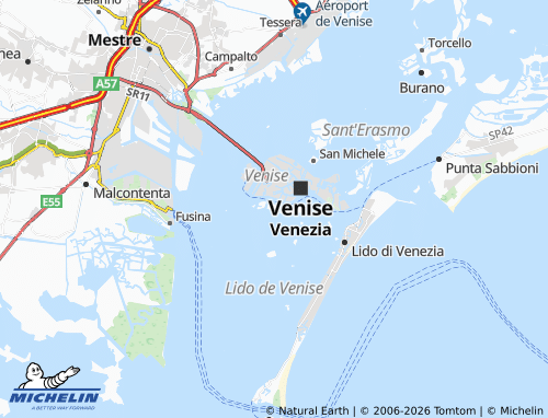 Mapa MICHELIN La Giudecca - ViaMichelin