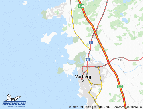 Carte MICHELIN Trönningenäs - ViaMichelin