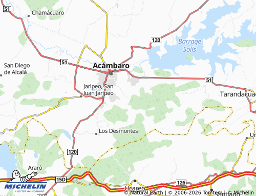 Mapa MICHELIN San Antonio - ViaMichelin