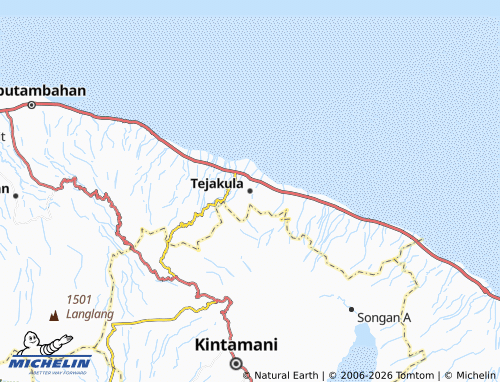 Mapa MICHELIN Tejakula - ViaMichelin